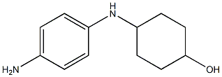 4-[(4-aminophenyl)amino]cyclohexan-1-ol Structure