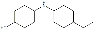 4-[(4-ethylcyclohexyl)amino]cyclohexan-1-ol 구조식 이미지