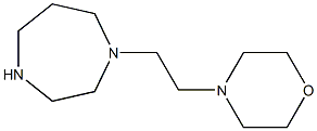 4-[2-(1,4-diazepan-1-yl)ethyl]morpholine 구조식 이미지