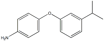 4-[3-(propan-2-yl)phenoxy]aniline 구조식 이미지