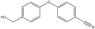 4-[4-(hydroxymethyl)phenoxy]benzonitrile 구조식 이미지