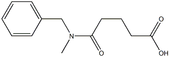 4-[benzyl(methyl)carbamoyl]butanoic acid 구조식 이미지