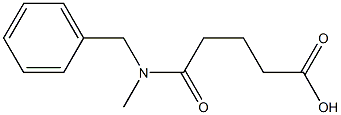 4-[benzyl(methyl)carbamoyl]butanoic acid Structure