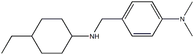 4-{[(4-ethylcyclohexyl)amino]methyl}-N,N-dimethylaniline Structure