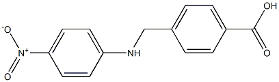 4-{[(4-nitrophenyl)amino]methyl}benzoic acid 구조식 이미지