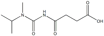 4-{[methyl(propan-2-yl)carbamoyl]amino}-4-oxobutanoic acid 구조식 이미지