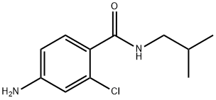 4-amino-2-chloro-N-isobutylbenzamide Structure