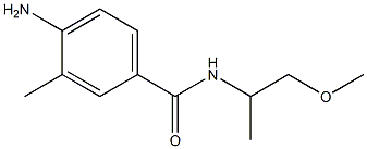 4-amino-N-(1-methoxypropan-2-yl)-3-methylbenzamide 구조식 이미지