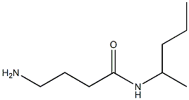 4-amino-N-(1-methylbutyl)butanamide 구조식 이미지