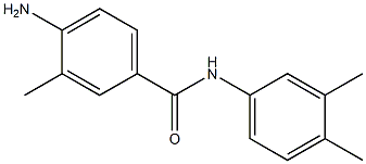 4-amino-N-(3,4-dimethylphenyl)-3-methylbenzamide 구조식 이미지