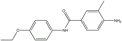 4-amino-N-(4-ethoxyphenyl)-3-methylbenzamide 구조식 이미지