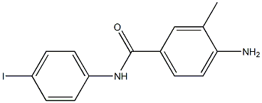 4-amino-N-(4-iodophenyl)-3-methylbenzamide Structure