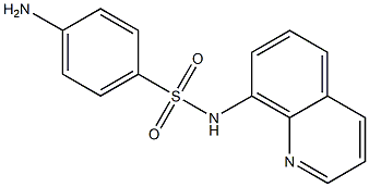 4-amino-N-(quinolin-8-yl)benzene-1-sulfonamide Structure