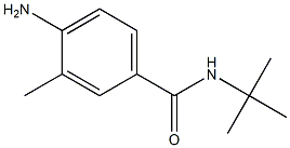 4-amino-N-(tert-butyl)-3-methylbenzamide Structure