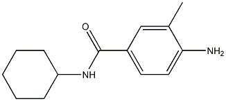 4-amino-N-cyclohexyl-3-methylbenzamide 구조식 이미지