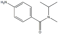 4-amino-N-isopropyl-N-methylbenzamide 구조식 이미지