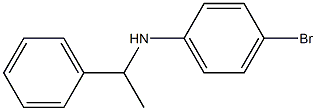 4-bromo-N-(1-phenylethyl)aniline 구조식 이미지