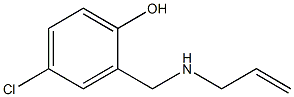 4-chloro-2-[(prop-2-en-1-ylamino)methyl]phenol 구조식 이미지