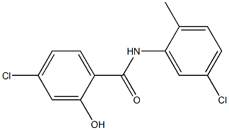 4-chloro-N-(5-chloro-2-methylphenyl)-2-hydroxybenzamide Structure