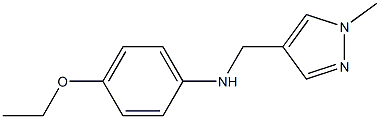 4-ethoxy-N-[(1-methyl-1H-pyrazol-4-yl)methyl]aniline 구조식 이미지