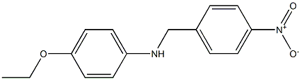 4-ethoxy-N-[(4-nitrophenyl)methyl]aniline 구조식 이미지