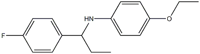 4-ethoxy-N-[1-(4-fluorophenyl)propyl]aniline 구조식 이미지