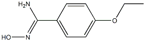 4-ethoxy-N'-hydroxybenzenecarboximidamide 구조식 이미지