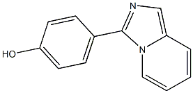 4-imidazo[1,5-a]pyridin-3-ylphenol Structure