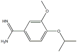 4-isopropoxy-3-methoxybenzenecarboximidamide 구조식 이미지