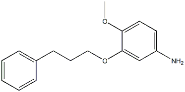 4-methoxy-3-(3-phenylpropoxy)aniline 구조식 이미지