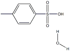 4-methylbenzene-1-sulfonic acid hydrate Structure