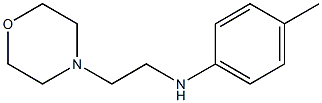 4-methyl-N-[2-(morpholin-4-yl)ethyl]aniline Structure