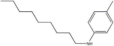 4-methyl-N-nonylaniline Structure