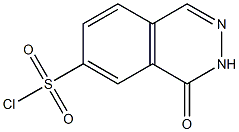 4-oxo-3,4-dihydrophthalazine-6-sulfonyl chloride 구조식 이미지