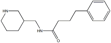 4-phenyl-N-(piperidin-3-ylmethyl)butanamide 구조식 이미지