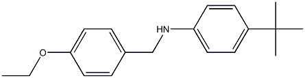 4-tert-butyl-N-[(4-ethoxyphenyl)methyl]aniline 구조식 이미지