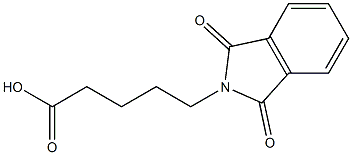 5-(1,3-dioxo-2,3-dihydro-1H-isoindol-2-yl)pentanoic acid 구조식 이미지