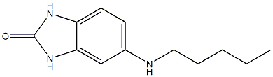 5-(pentylamino)-2,3-dihydro-1H-1,3-benzodiazol-2-one 구조식 이미지