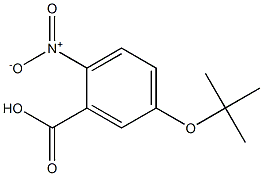 5-(tert-butoxy)-2-nitrobenzoic acid 구조식 이미지
