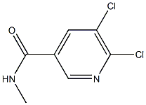 5,6-dichloro-N-methylpyridine-3-carboxamide Structure