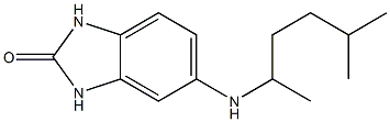 5-[(5-methylhexan-2-yl)amino]-2,3-dihydro-1H-1,3-benzodiazol-2-one 구조식 이미지