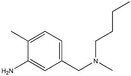 5-{[butyl(methyl)amino]methyl}-2-methylaniline Structure