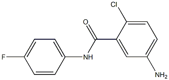 5-amino-2-chloro-N-(4-fluorophenyl)benzamide Structure