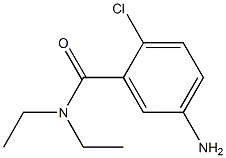 5-amino-2-chloro-N,N-diethylbenzamide 구조식 이미지