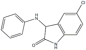 5-chloro-3-(phenylamino)-2,3-dihydro-1H-indol-2-one 구조식 이미지
