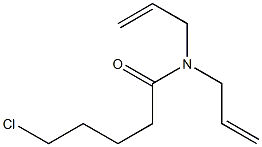 5-chloro-N,N-bis(prop-2-en-1-yl)pentanamide 구조식 이미지