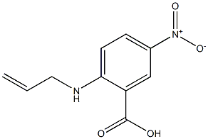 5-nitro-2-(prop-2-en-1-ylamino)benzoic acid Structure