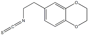 6-(2-isothiocyanatoethyl)-2,3-dihydro-1,4-benzodioxine Structure
