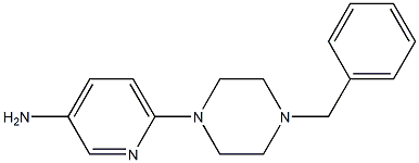 6-(4-benzylpiperazin-1-yl)pyridin-3-amine Structure