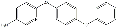 6-(4-phenoxyphenoxy)pyridin-3-amine 구조식 이미지